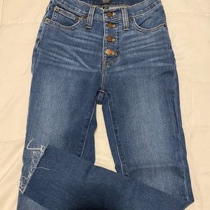J Crew high rise skinny